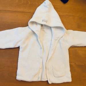 Vintage Miniman knit Hooded Sweater size 12 months